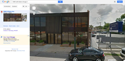 Click to enlarge: Albany abortion clinic, Elston Ave. Chicago, IL