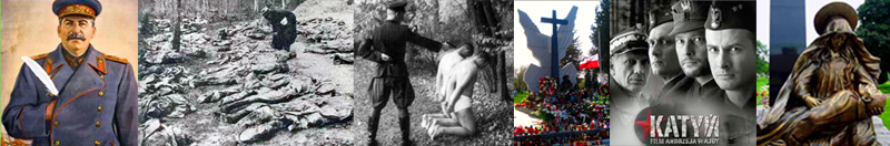 The Katyn Massacre in Poland of 20,000 intellectuals by Jewish Freemason Josef Stalin