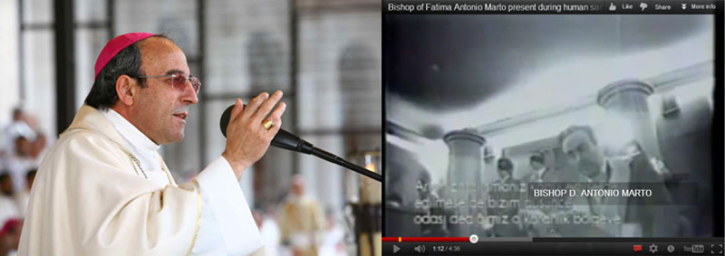 Freemason Bishop of Fatima caught on camera in a Masonic Lodge