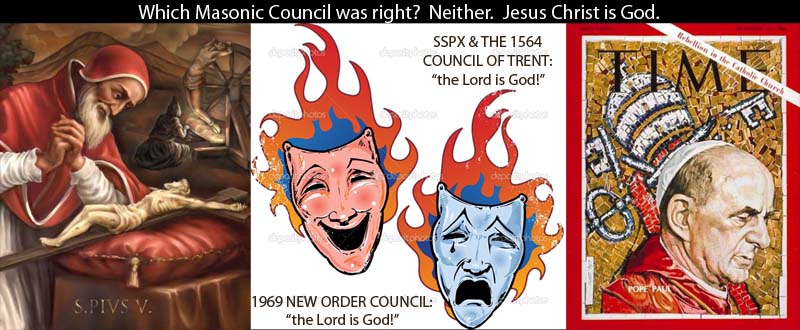 Two faced controlled opposition at the Council of Trent