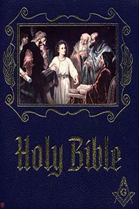 Masonic Bible cover