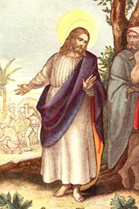 Masonic Jesus from the German Catholic Bible, scan 1456