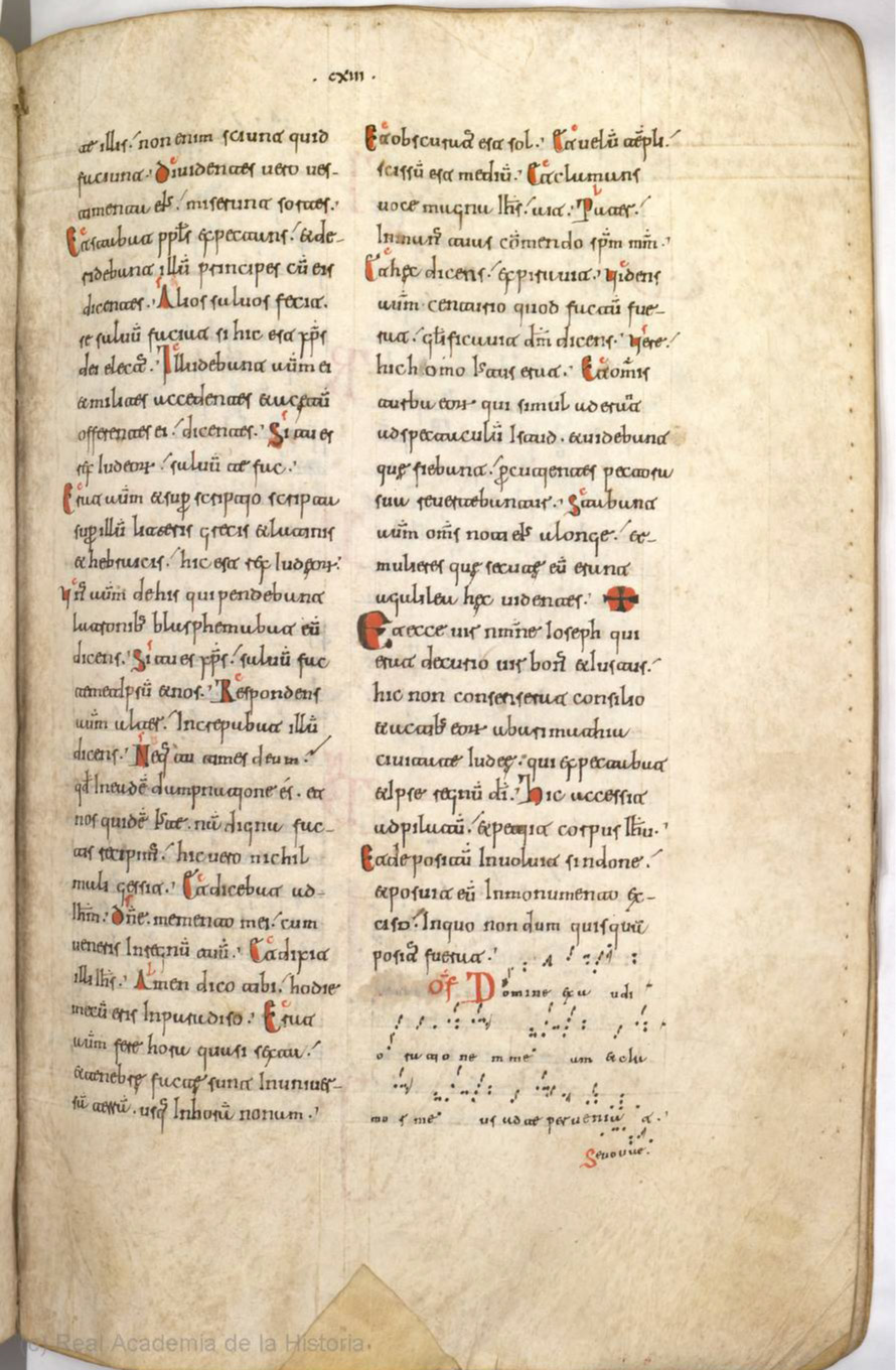 Missale Romanum from 1225 scan 253