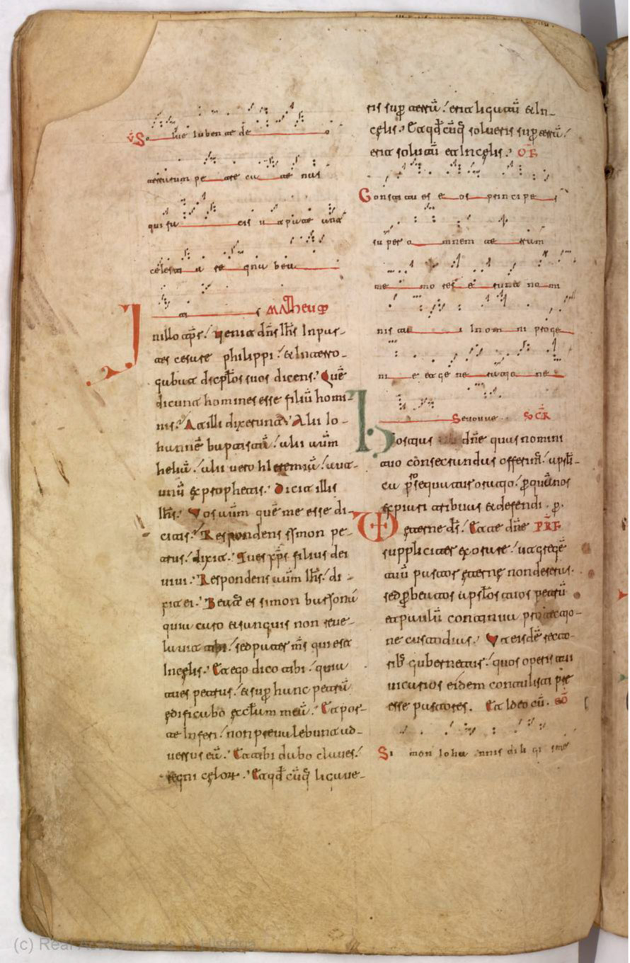 Missale Romanum from 1225 scan 550