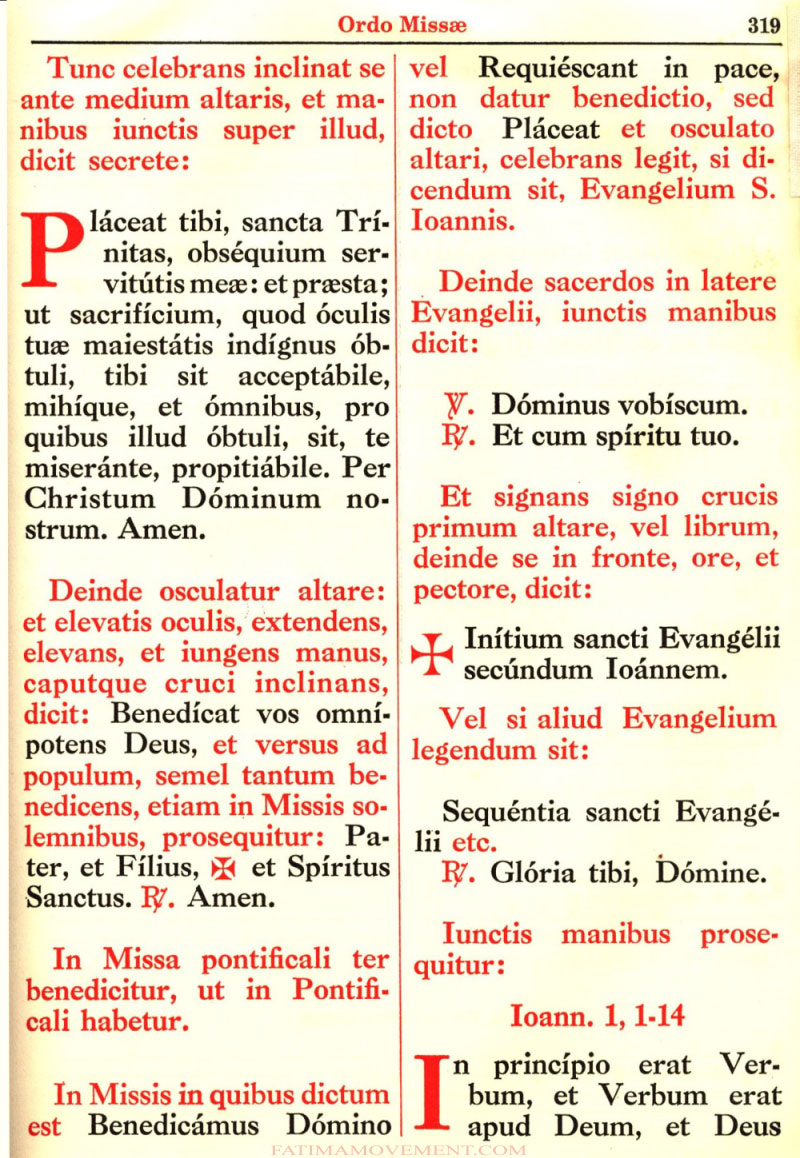 Missale Romanum from 1962 in color scan 0396