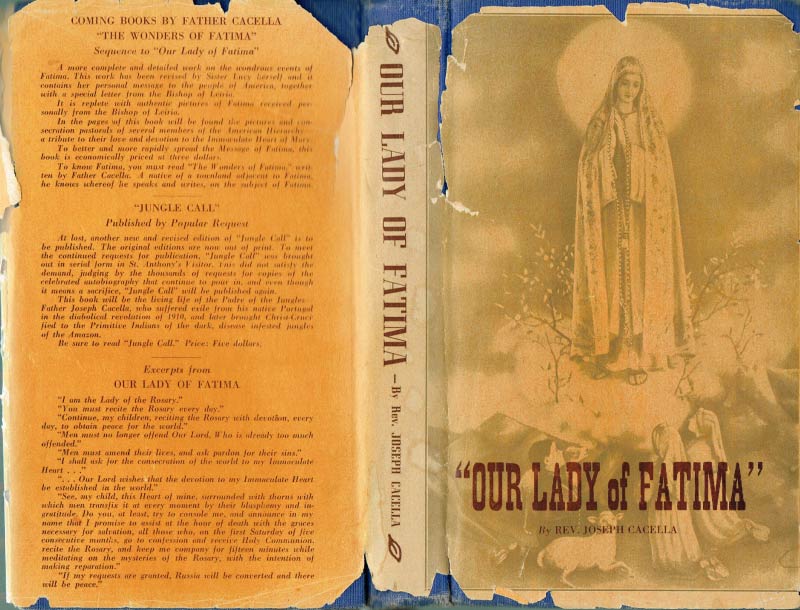 Our Lady of Fatima, Rev Cacella, 1946 scan 1