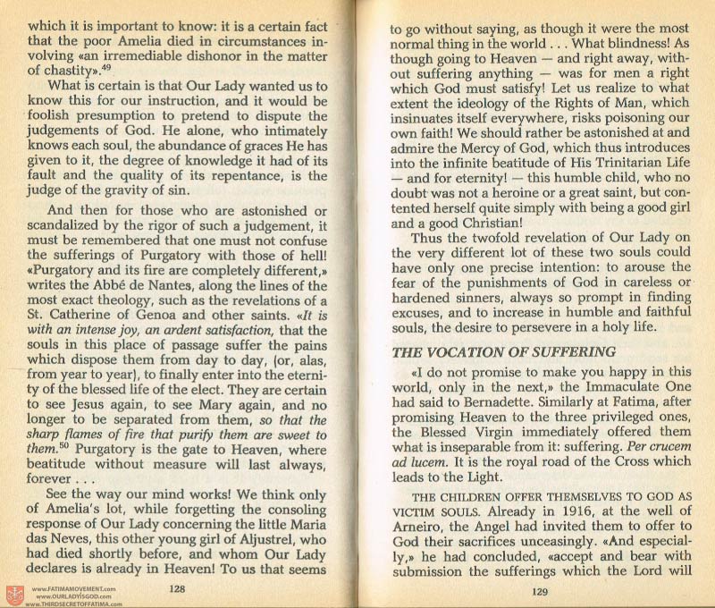 The Whole Truth About Fatima Volume 1 pages 128-129