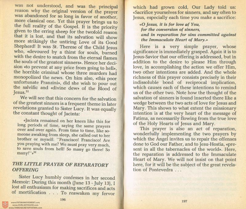 The Whole Truth About Fatima Volume 1 pages 196-197
