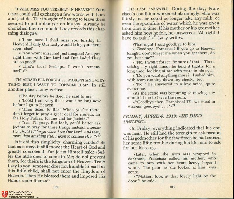 The Whole Truth About Fatima Volume 2 pages 88-89