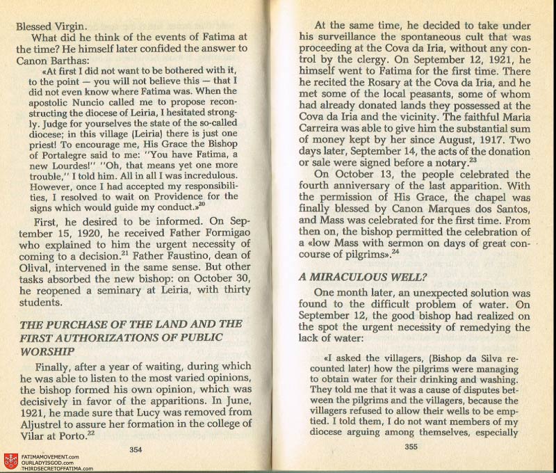 The Whole Truth About Fatima Volume 2 pages 340-341