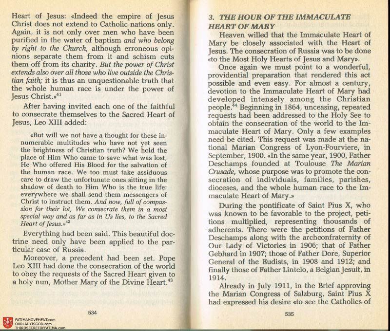 The Whole Truth About Fatima Volume 2 pages 512-513