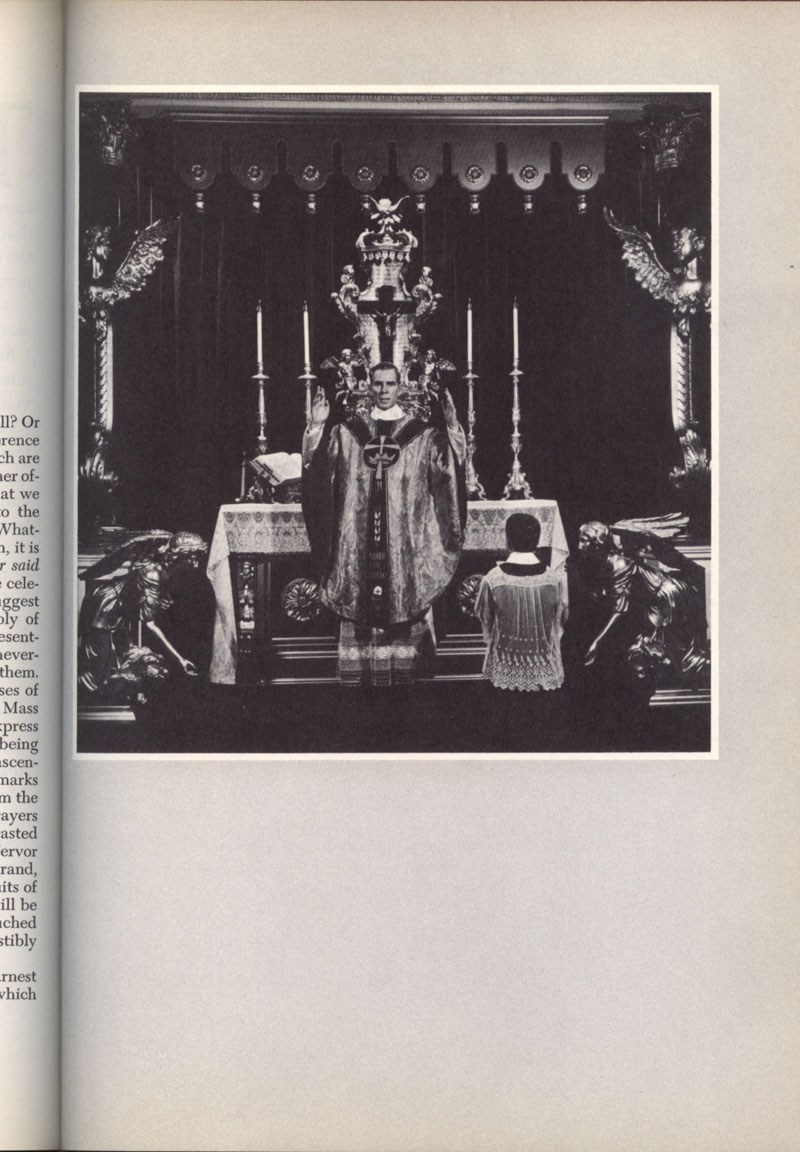 Freemason Bishop Fulton Sheen “The Mass” in 1958, page 85