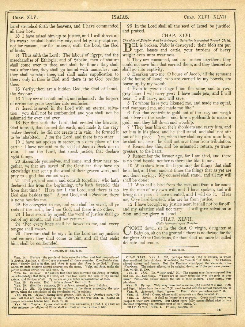 The Haydock Douay Rheims Bible page 1157