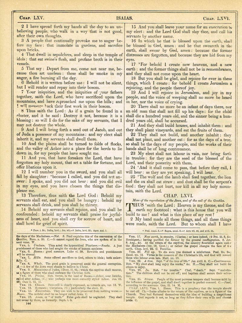 The Haydock Douay Rheims Bible page 1170