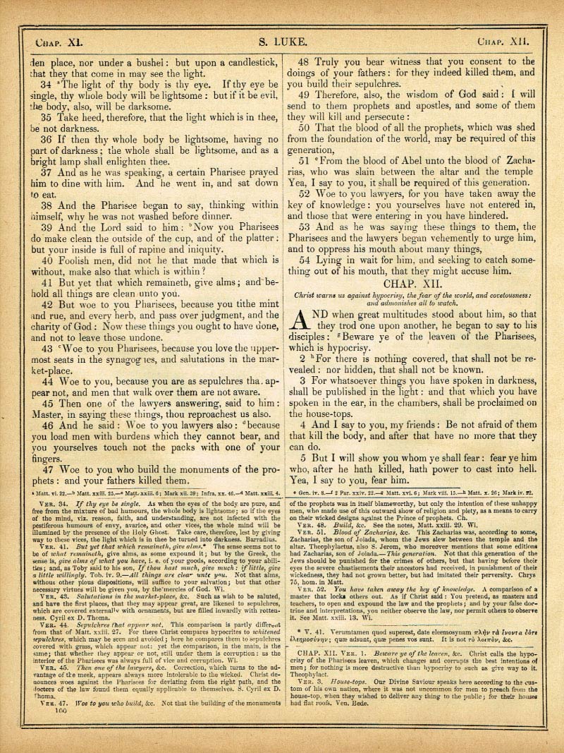 The Haydock Douay Rheims Bible page 1612