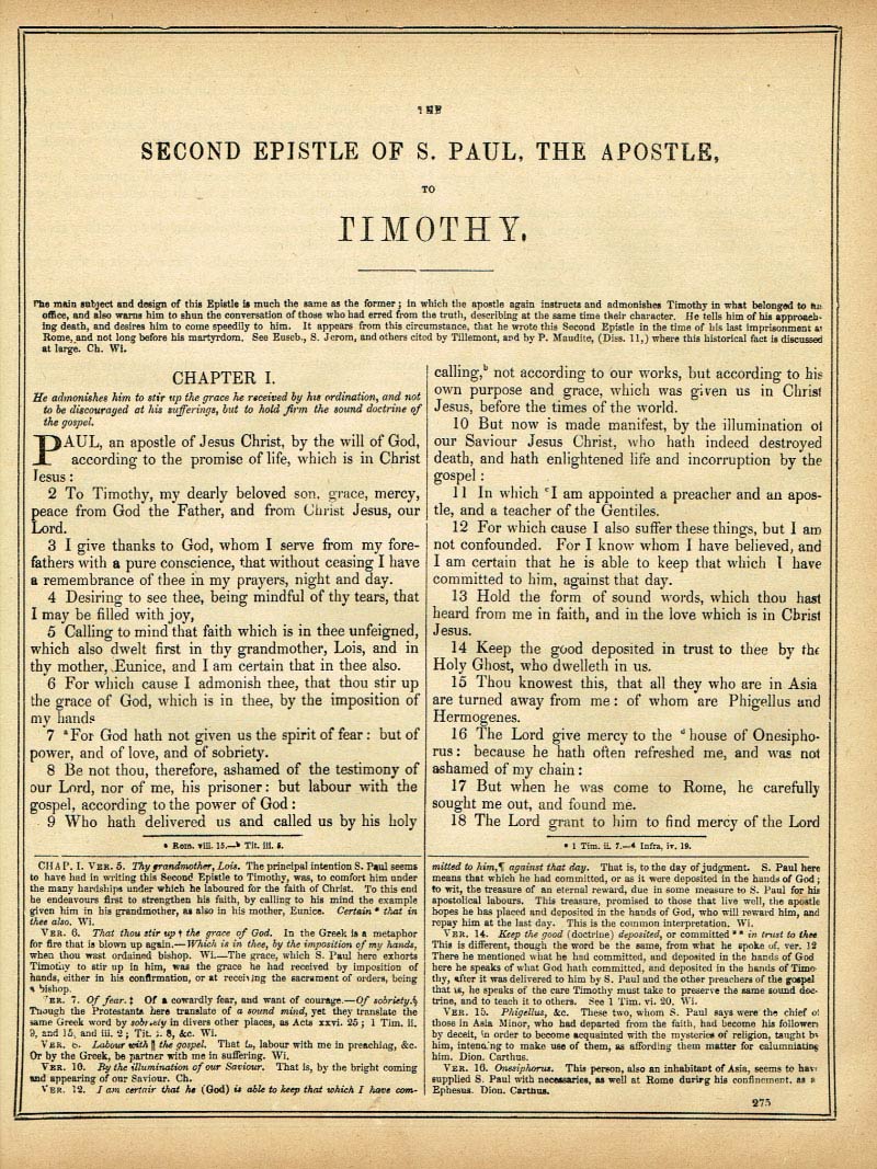 The Haydock Douay Rheims Bible page 1807