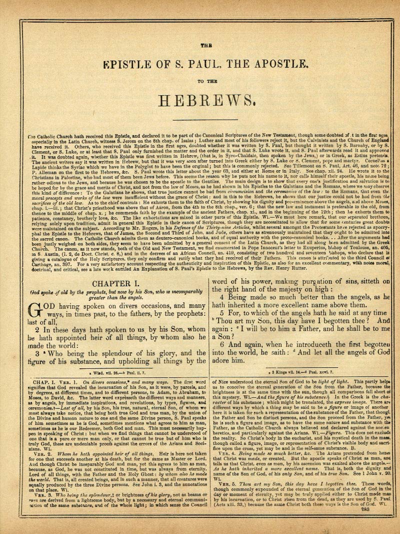 The Haydock Douay Rheims Bible page 1815