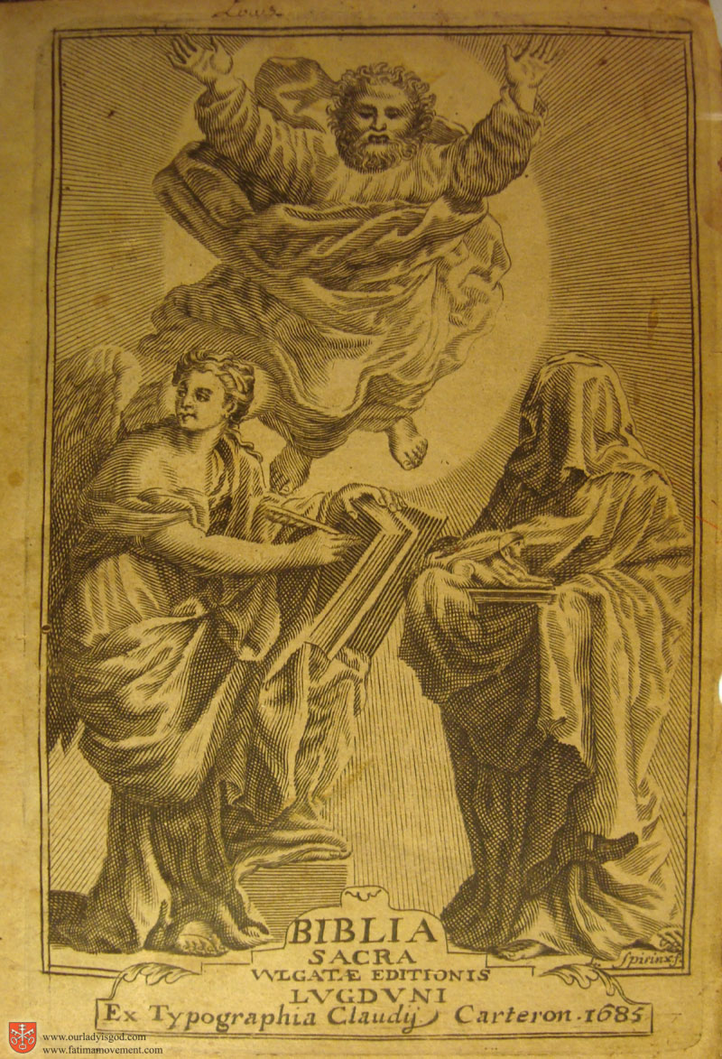 Catholic Latin Vulgate Bible page 0008