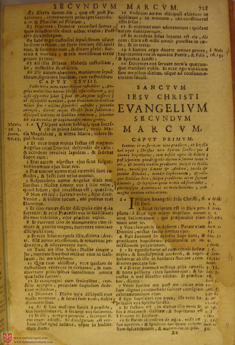 Catholic Latin Vulgate Bible page 0736