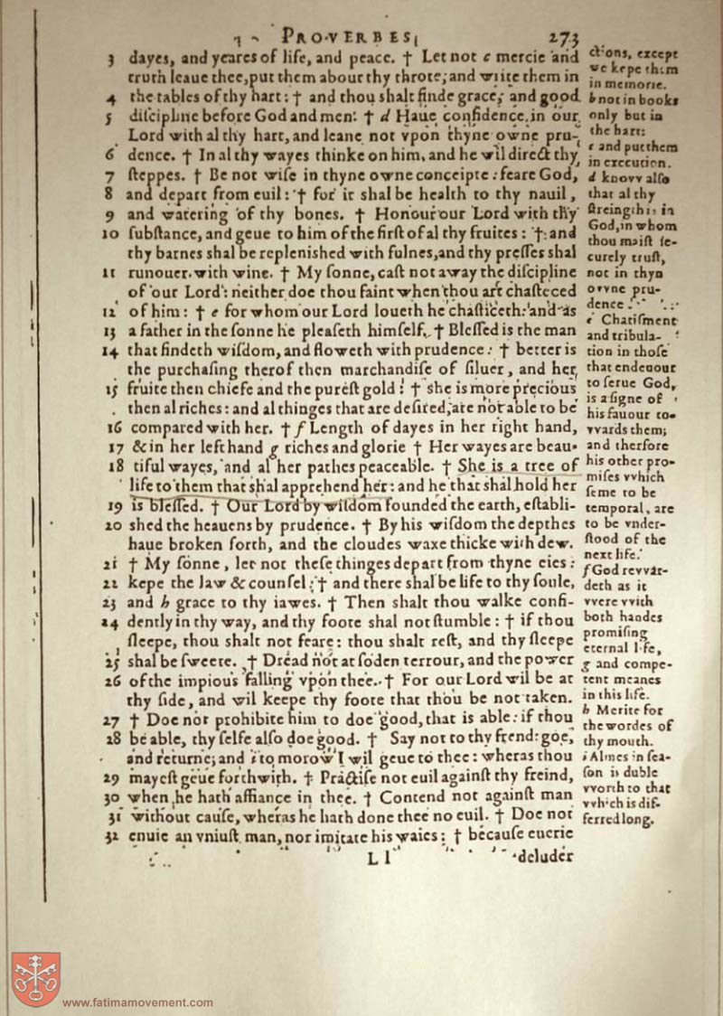 Original Douay Rheims Catholic Bible scan 1408
