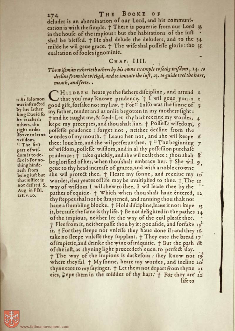Original Douay Rheims Catholic Bible scan 1409