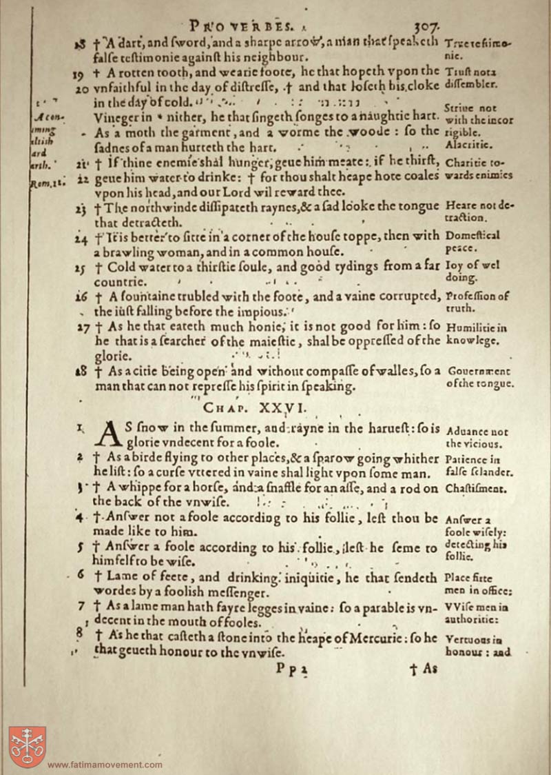 Original Douay Rheims Catholic Bible scan 1442