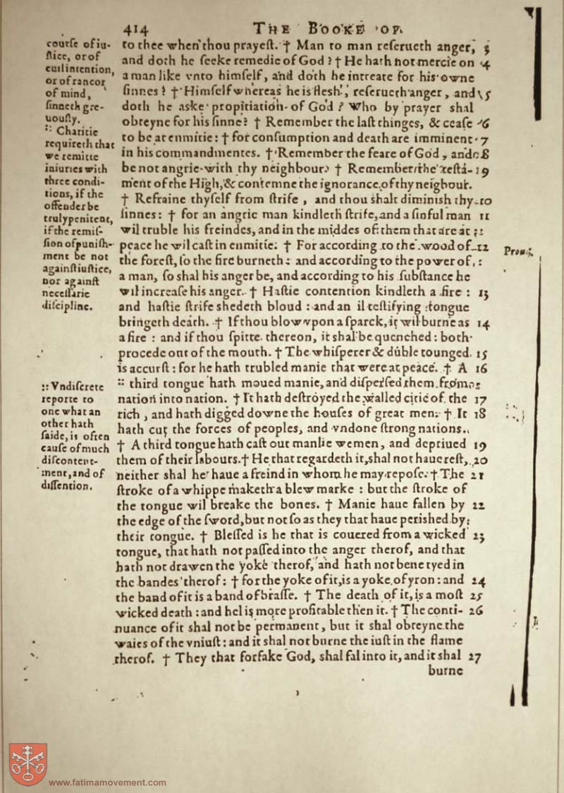 Original Douay Rheims Catholic Bible scan 1549