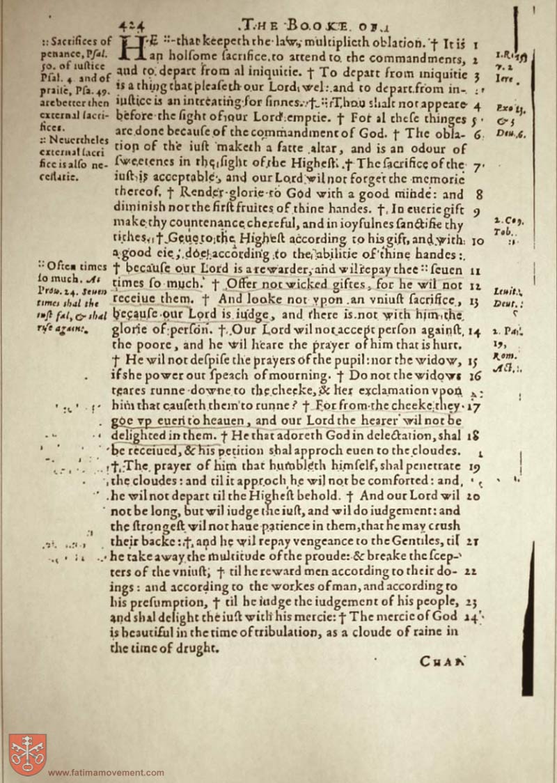 Original Douay Rheims Catholic Bible scan 1559