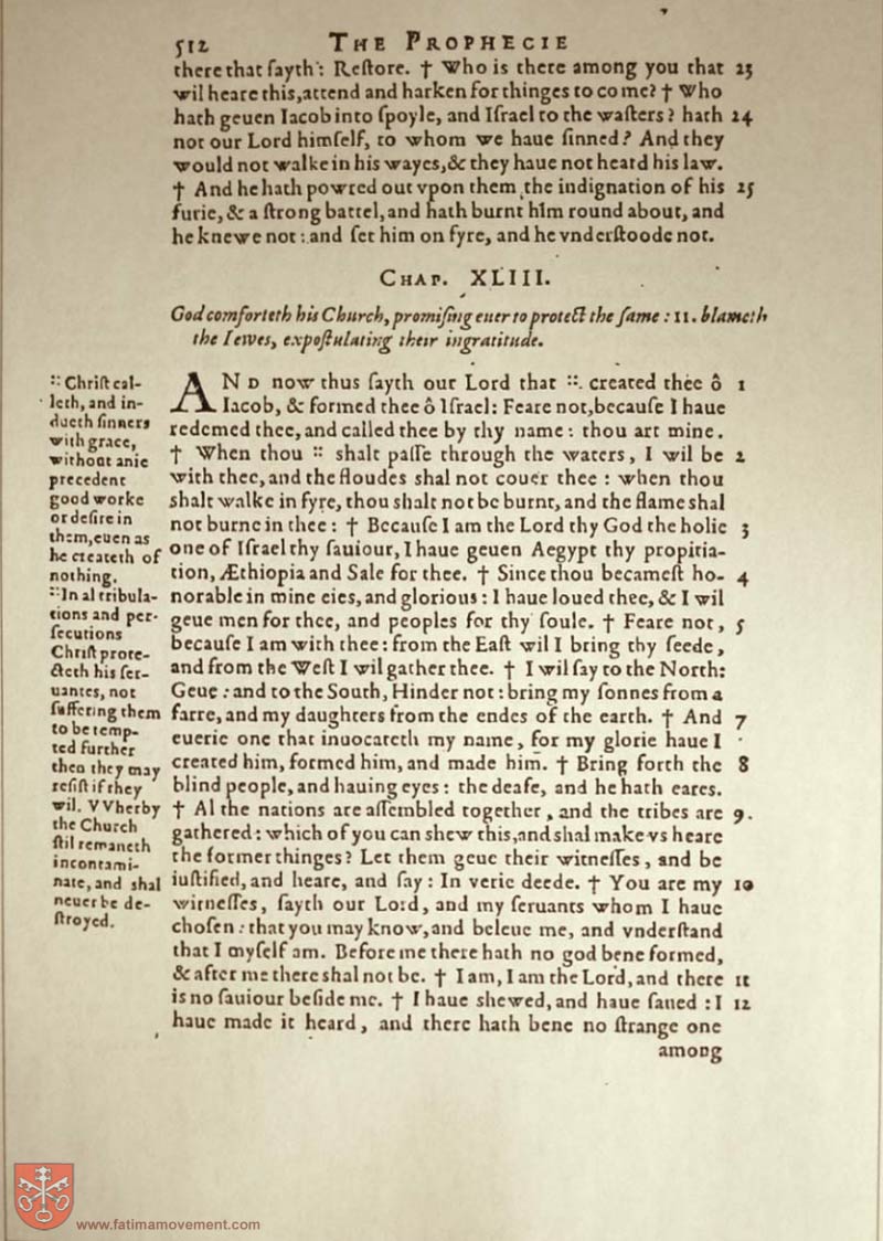 Original Douay Rheims Catholic Bible scan 1647