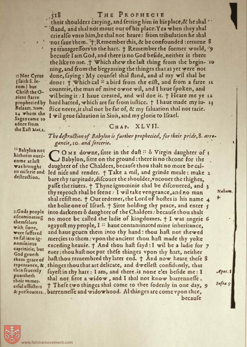 Original Douay Rheims Catholic Bible scan 1653