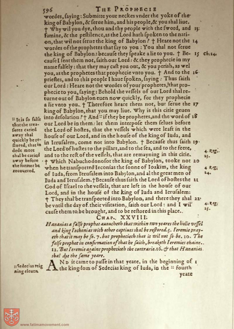 Original Douay Rheims Catholic Bible scan 1731