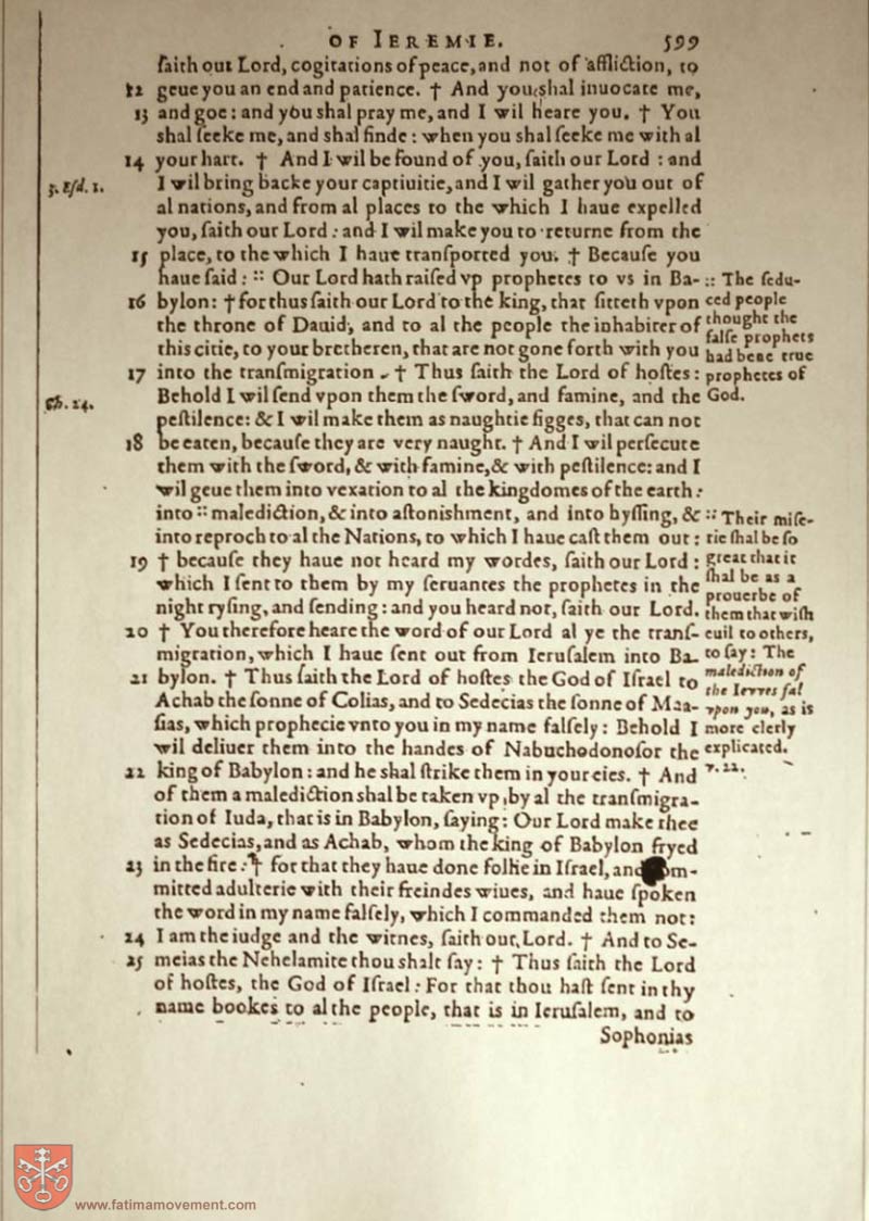 Original Douay Rheims Catholic Bible scan 1734