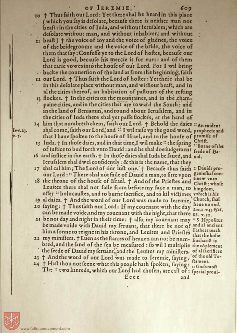 Original Douay Rheims Catholic Bible scan 1744
