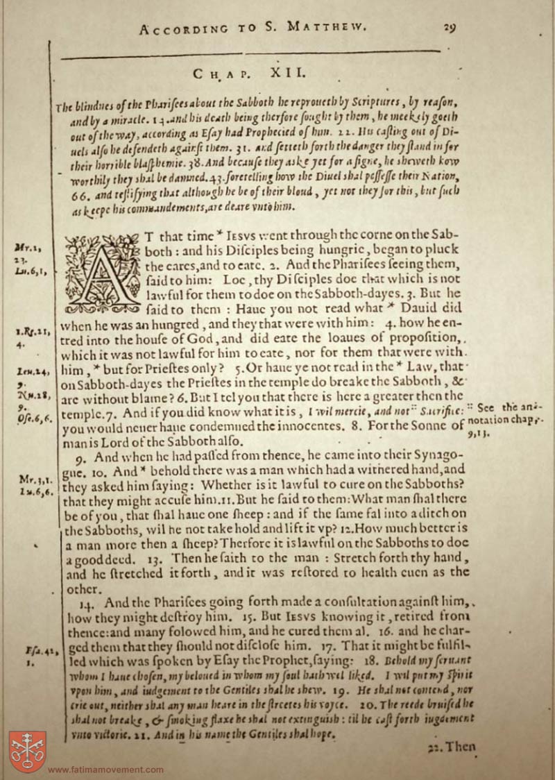 Original Douay Rheims Catholic Bible scan 2317
