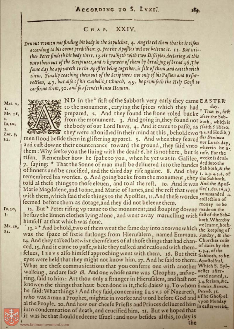 Original Douay Rheims Catholic Bible scan 2477