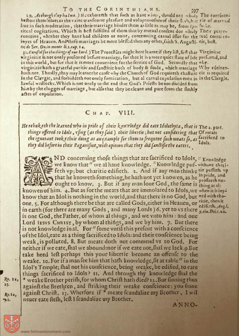 Original Douay Rheims Catholic Bible scan 2686