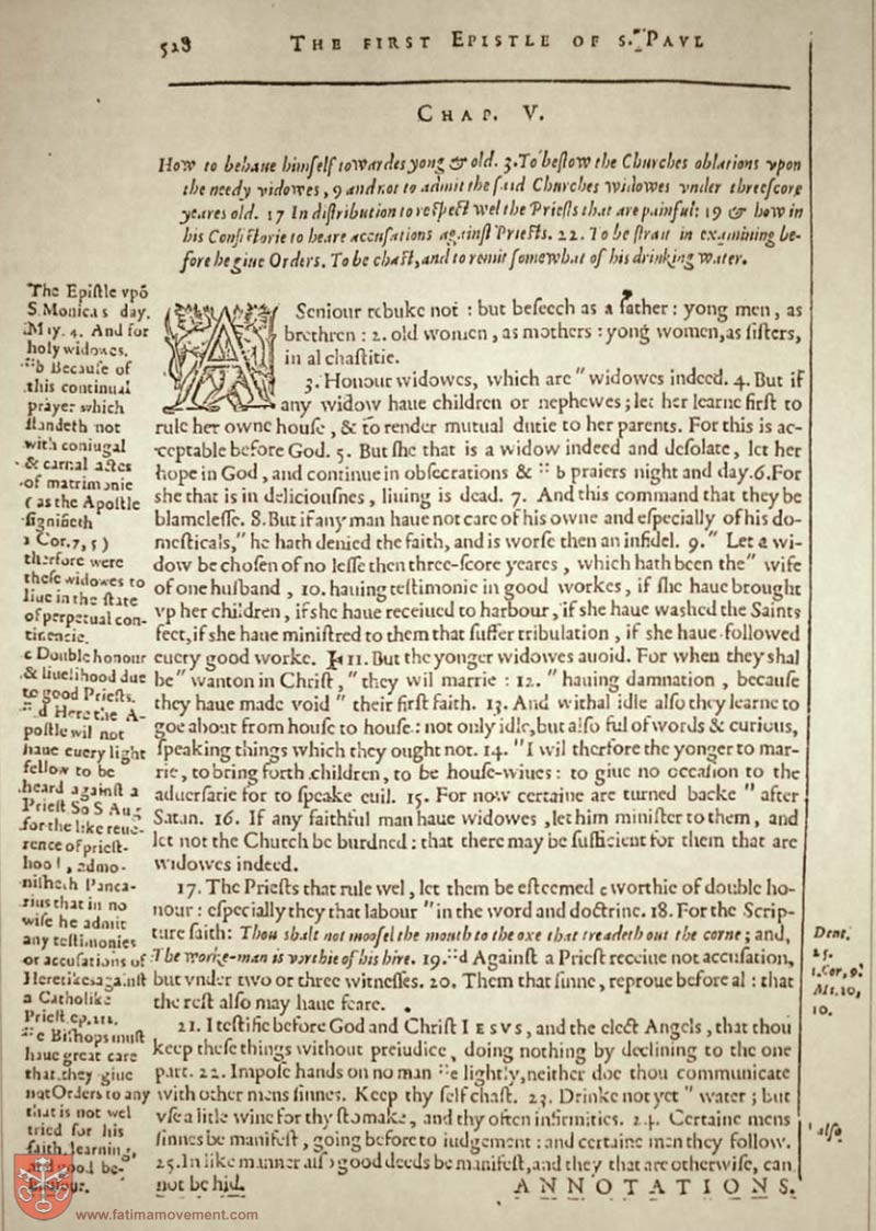 Original Douay Rheims Catholic Bible scan 2817