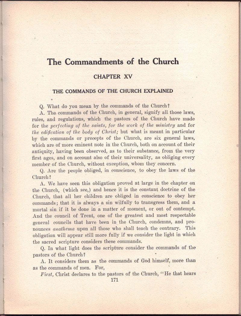The Manual of The Holy Catholic Church 171