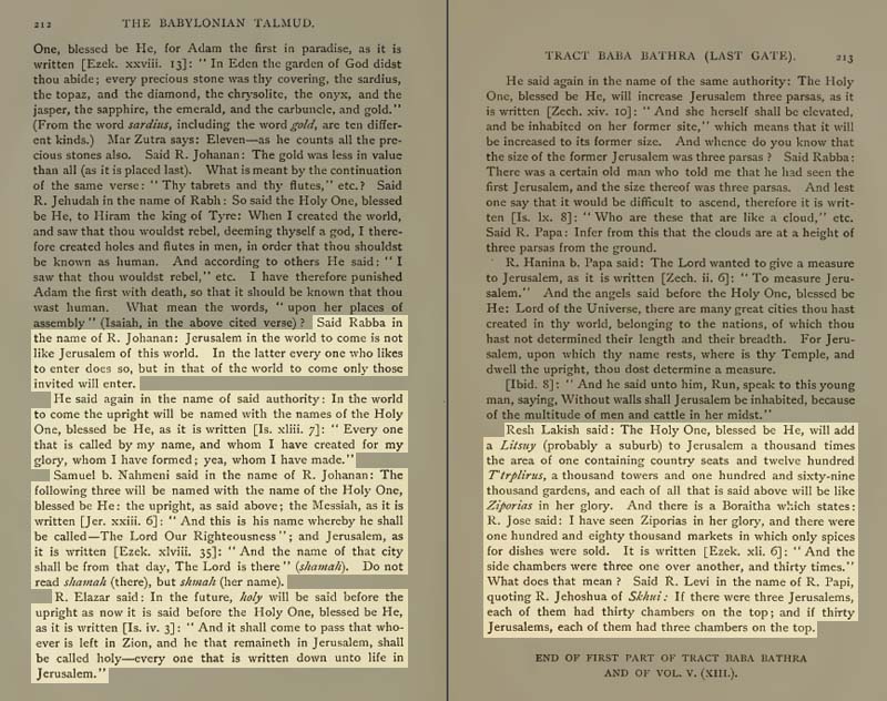 Pages 212-213 of Volume XIII of the Babylonian Talmud