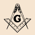 Masonic Square & Compass Symbol