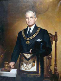 Freemason Harry S. Truman 1884-1972