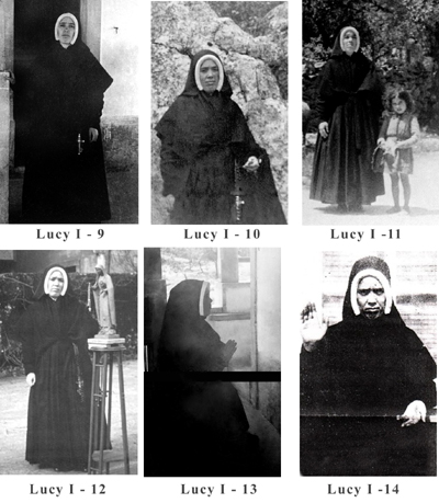 Sister Lucia various poses