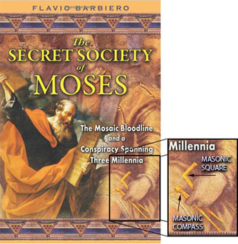 Moses was a member of the Secret Society of Jewish Freemasonry and received commands from Satan via a talking burning bush fire.
