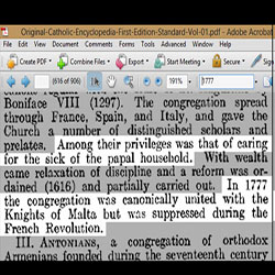 More documentation from the Original Catholic Encyclopedia regarding the 1777 Congregation of Rites operating with the Masonic Knights of Malta.