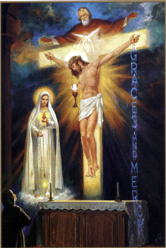 The Mystery of the Trinity was revealed to St. Lucia in Tuy, Spain in 1929.