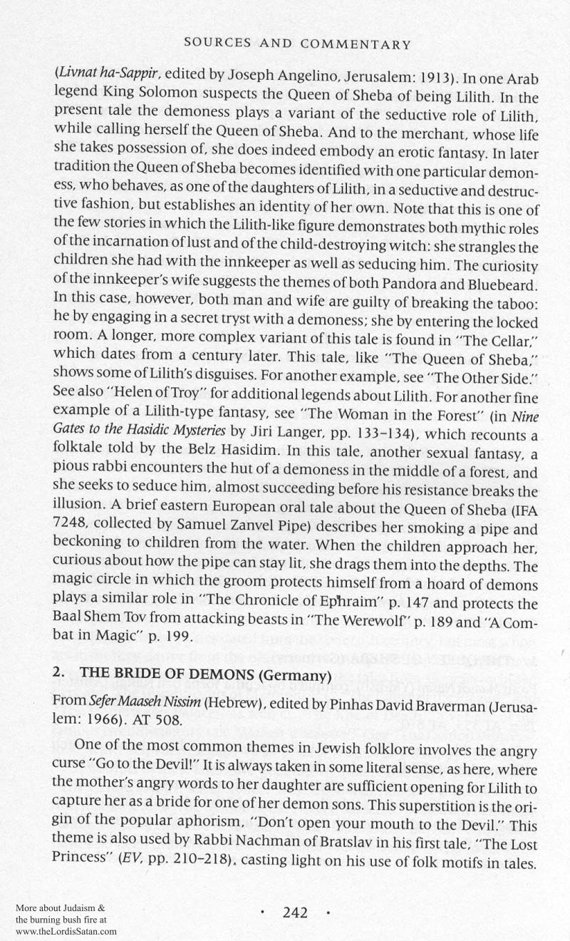 Lilith's Cave p. 258