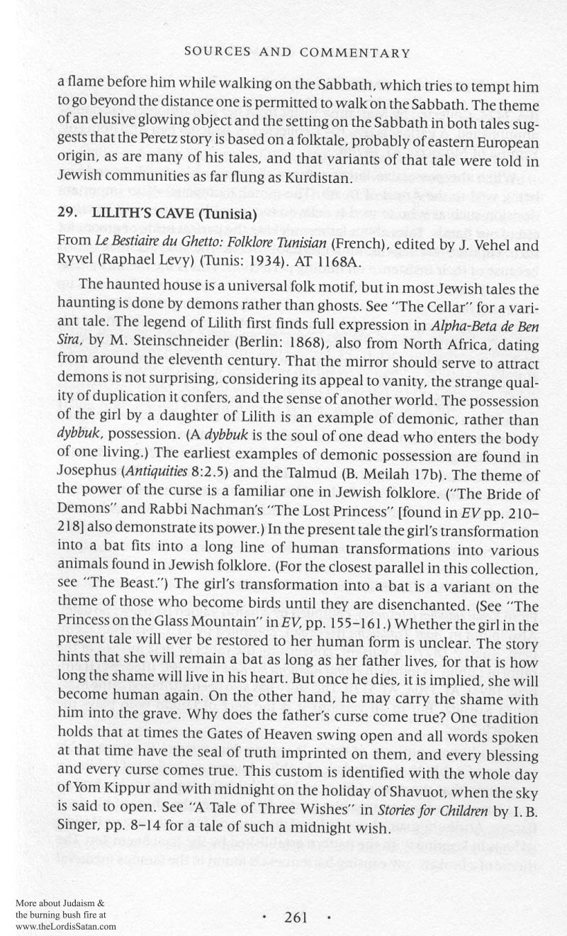 Lilith's Cave p. 277