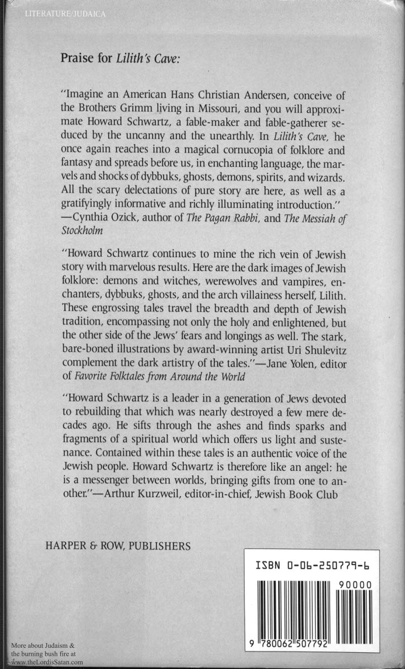 Lilith's Cave p. 313